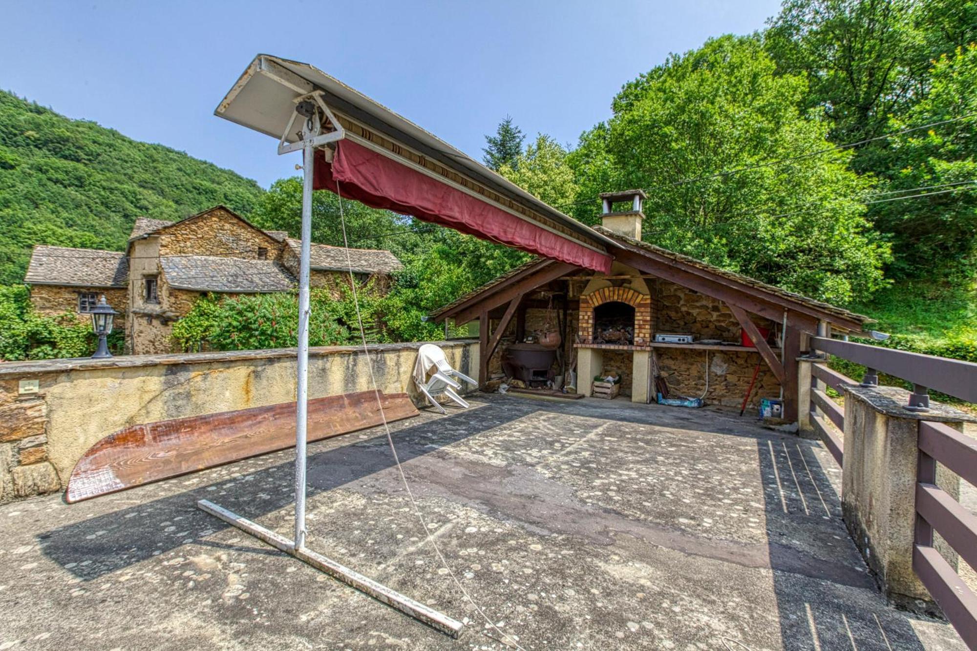 Grand Gite Piscine, L'Estrebaldie Aveyron Βίλα Centres Εξωτερικό φωτογραφία