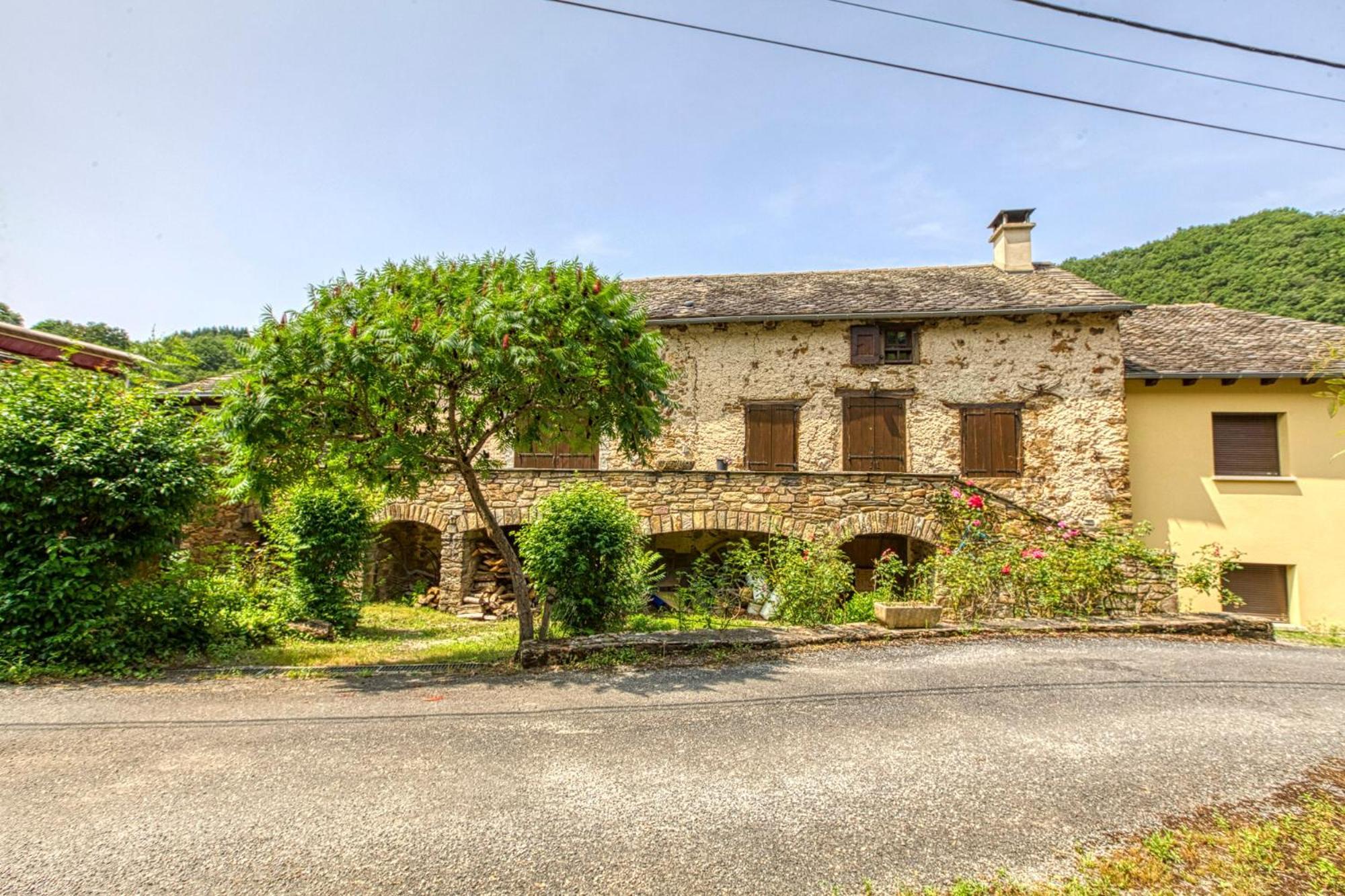 Grand Gite Piscine, L'Estrebaldie Aveyron Βίλα Centres Εξωτερικό φωτογραφία